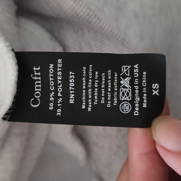 Comfrt Cloud Zip Color Storm, Size XS - Picture 4 of 6